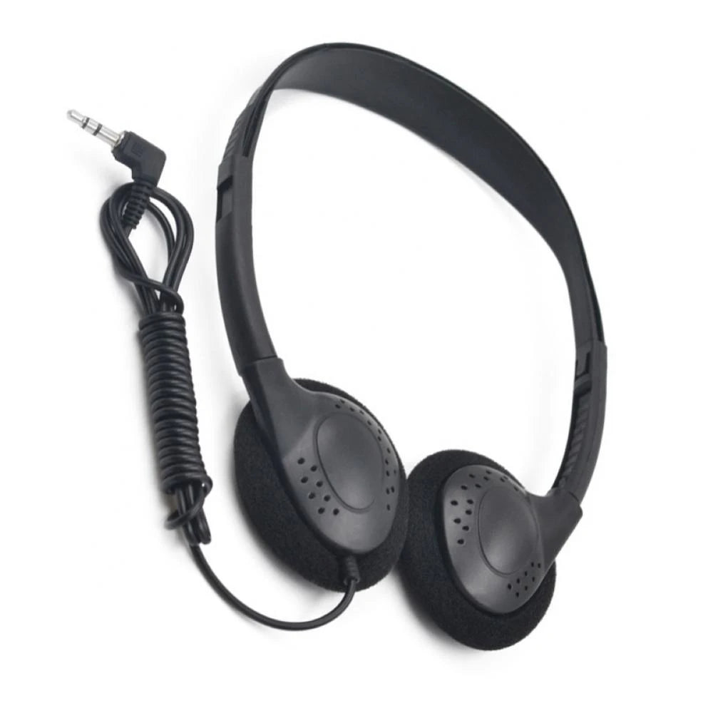 Comfortable Wearing Noise Reduction ABS Portable Headphone