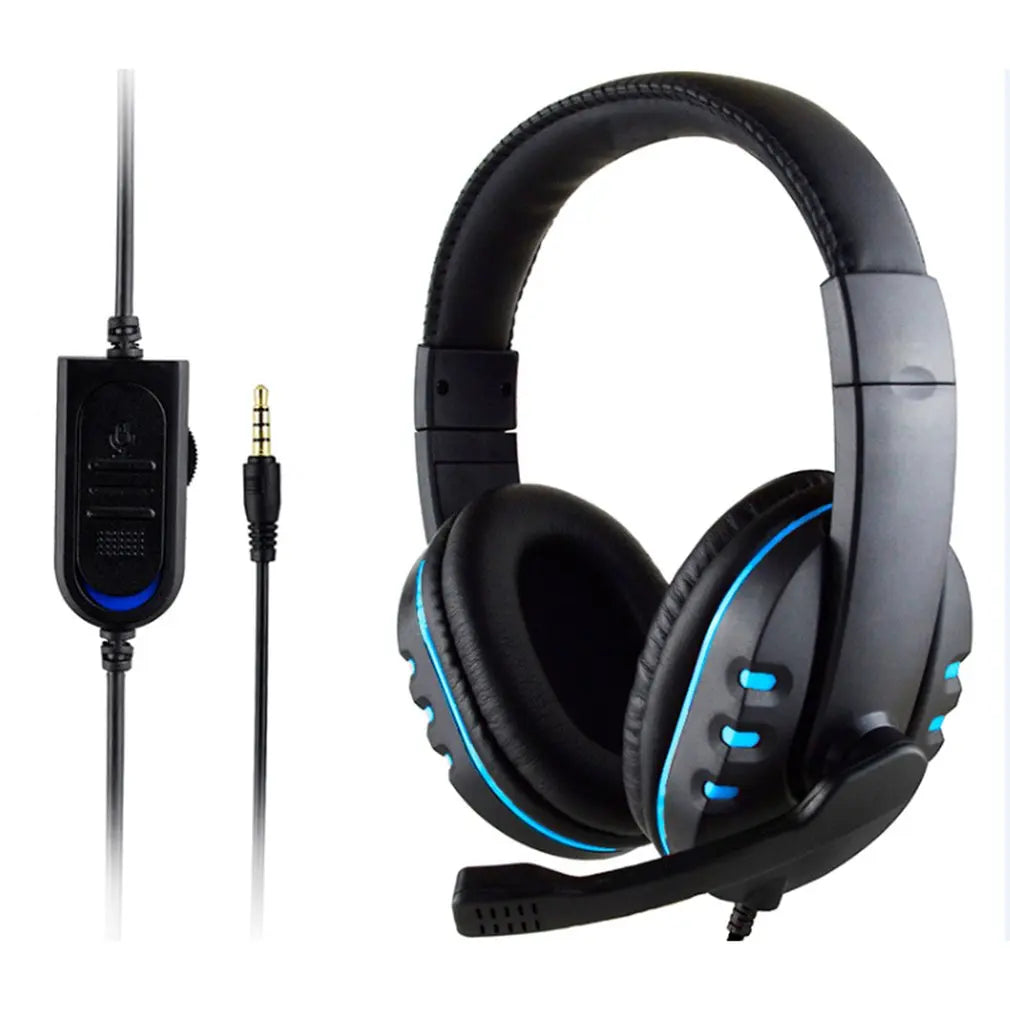Headphones 3.5mm Wired Gaming Headset Earphones